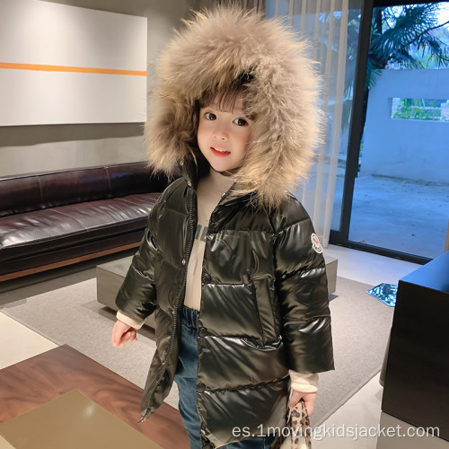 Chaqueta de plumón desechable de invierno para niños